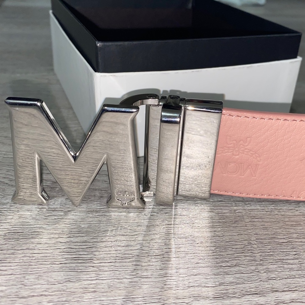 Reversible Authentic MCM Belt